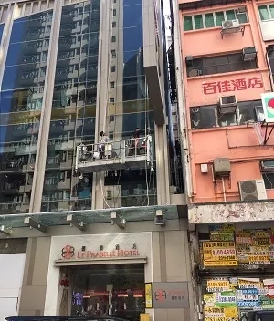 吊船清洗外牆