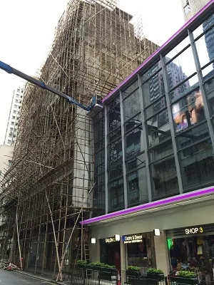 吊船清洗外牆