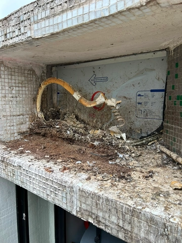 吊船清洗外牆
